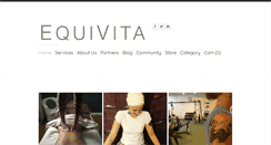 Desktop Screenshot of equivita.com